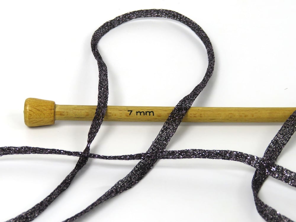 4x50gr. HALLEY Pembe, Siyah Metalik Simli Metalik Simli, Yazlık İplikler, Çok Kalın