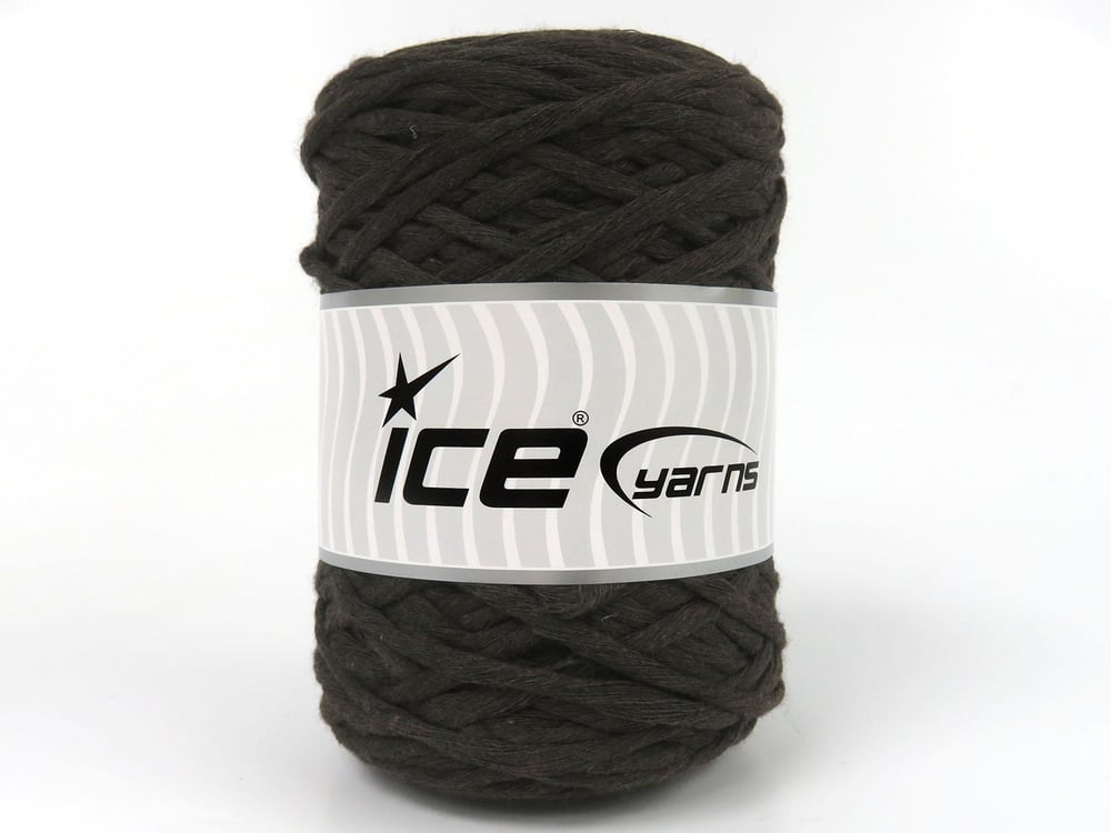 2x200gr. HOBBY COTTON Koyu Kahverengi Pamuk Yazlık İplikler, Pamuk, %100 Pamuk, Kalın