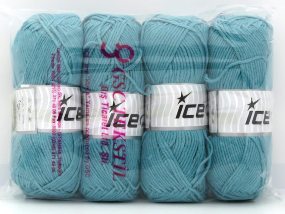 4x100gr. JEANS COTTON  Premium Akrilik, Pamuk Yazlık İplikler, Pamuk, Akrilik