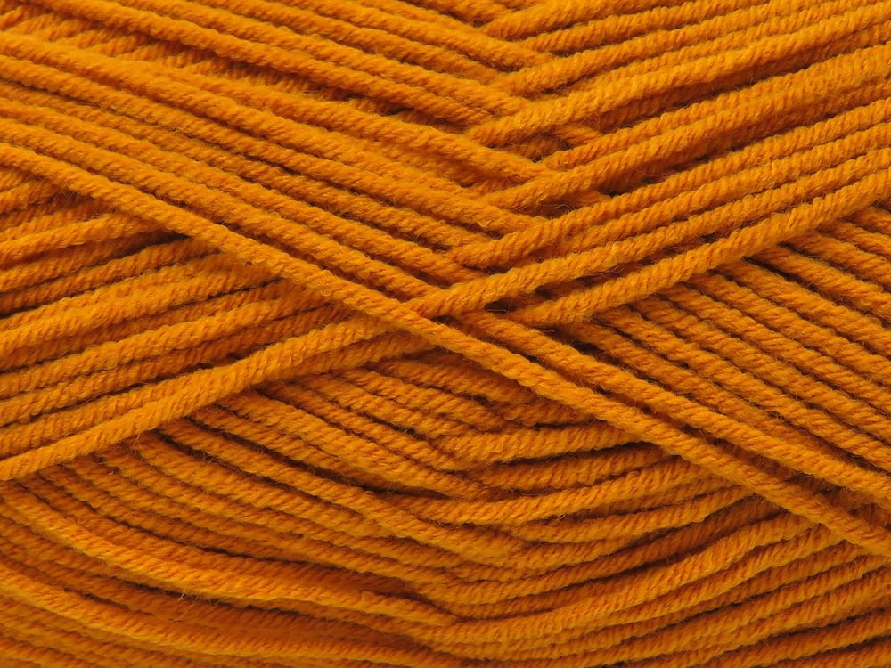 4x100gr. JEANS COTTON SPORT Koyu Altın Premium Akrilik, Pamuk Yazlık İplikler, Pamuk, Akrilik