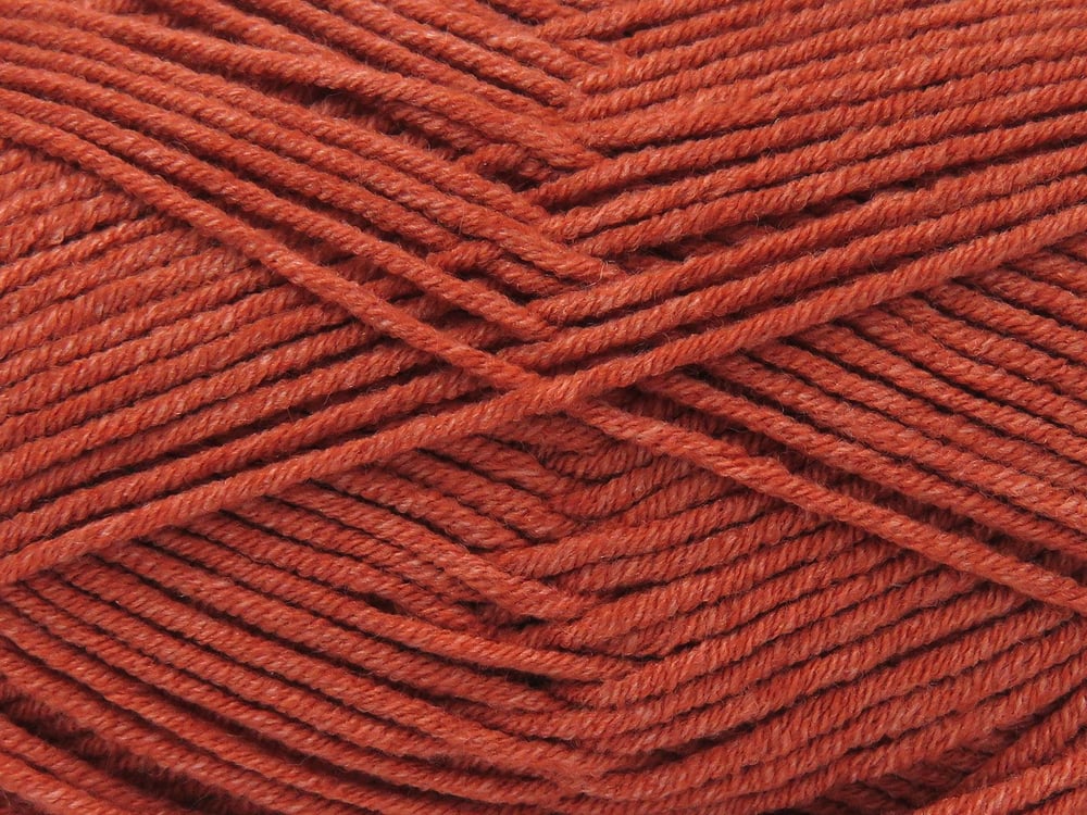 4x100gr. JEANS COTTON SPORT Koyu Somon Premium Akrilik, Pamuk Yazlık İplikler, Pamuk, Akrilik