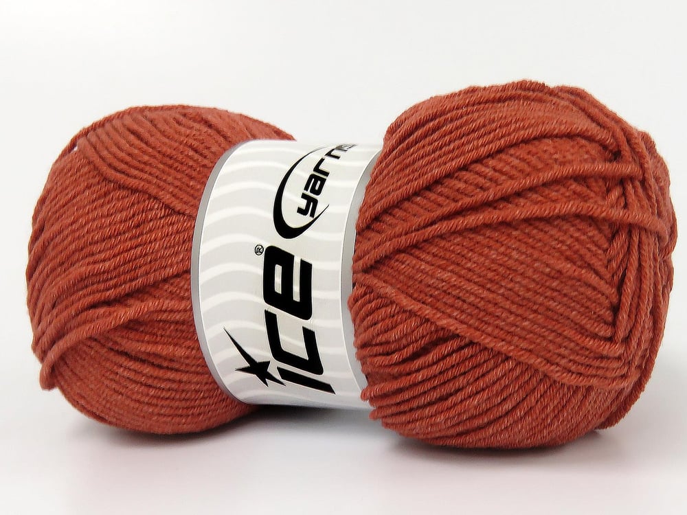 4x100gr. JEANS COTTON SPORT Koyu Somon Premium Akrilik, Pamuk Yazlık İplikler, Pamuk, Akrilik