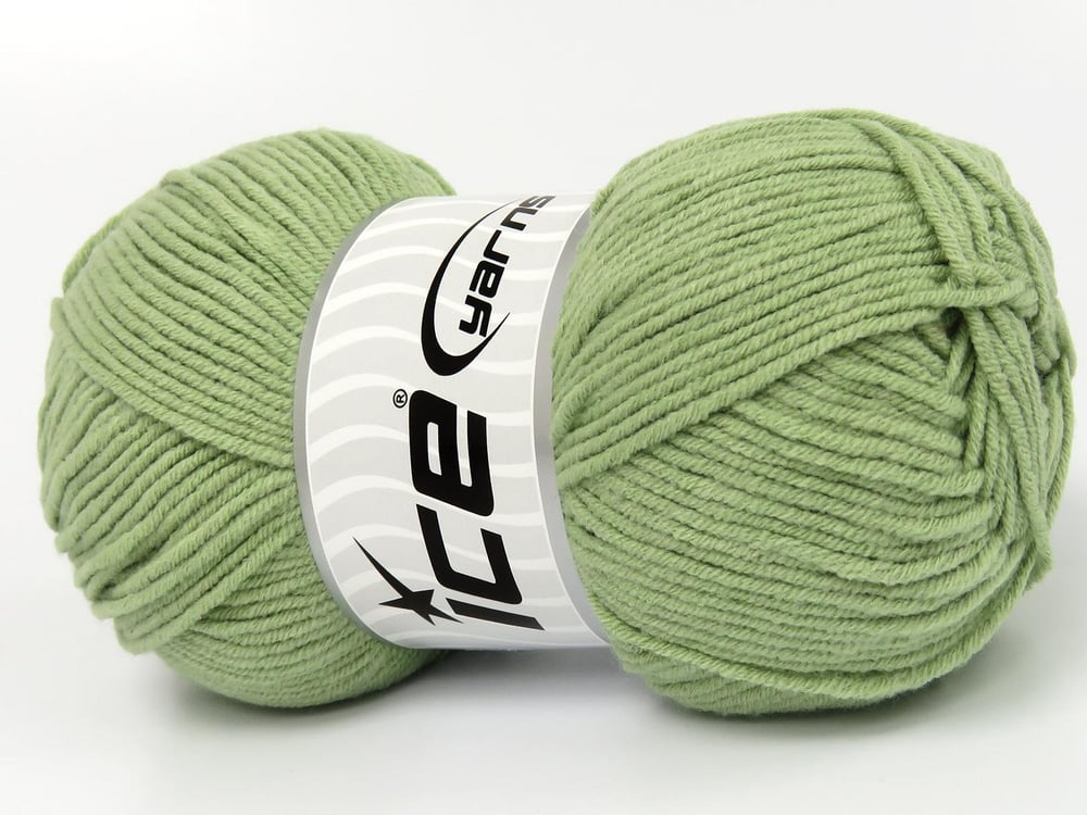 4x100gr. JEANS COTTON SPORT Açık Yeşil Premium Akrilik, Pamuk Yazlık İplikler, Pamuk, Akrilik