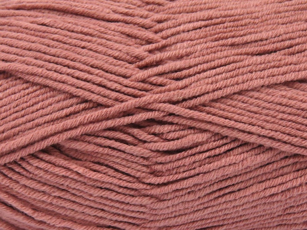 4x100gr. JEANS COTTON SPORT Gül Kurusu Premium Akrilik, Pamuk Yazlık İplikler, Pamuk, Akrilik