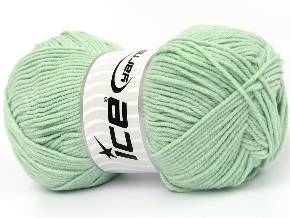 4x100gr. JEANS COTTON SPORT Nane Yeşil Premium Akrilik, Pamuk Yazlık İplikler, Pamuk, Akrilik