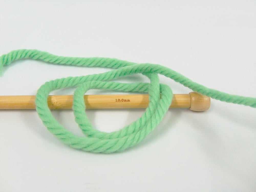 3x100gr. JUMBO PURE WOOL Açık Yeşil Yün Kışlık, Yün, 100% Yün, Çok Kalın, Keçe