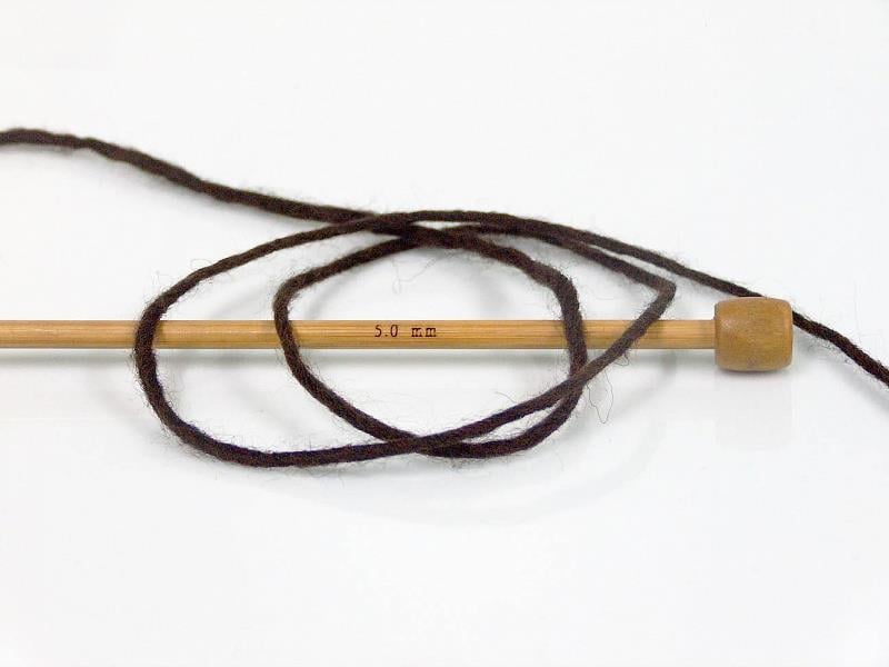 8x50gr. KIM WOOL Koyu Kahverengi Akrilik, Yün Kışlık, Yün, Worsted