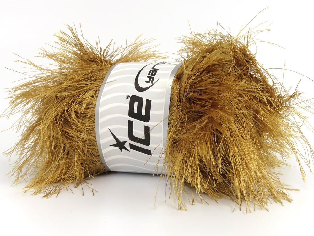 4x100gr. LONG EYELASH 100GR Açık Kahve  Yumoş, Sakallı, Kışlık, Çok Kalın