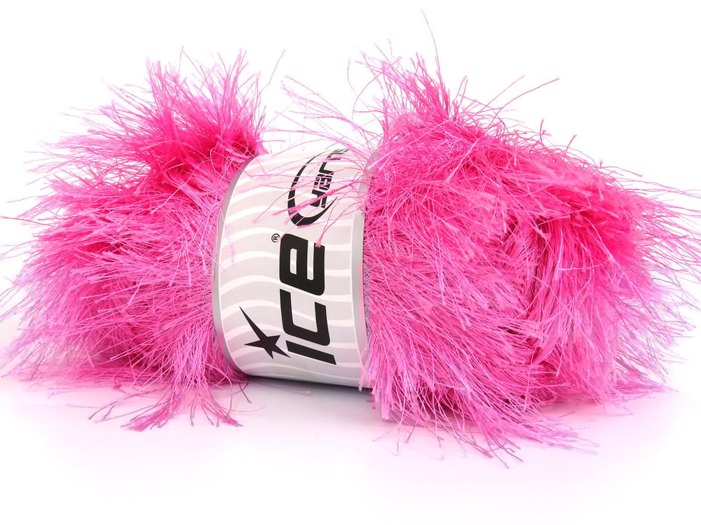 4x100gr. LONG EYELASH 100GR Pembe  Yumoş, Sakallı, Kışlık, Çok Kalın