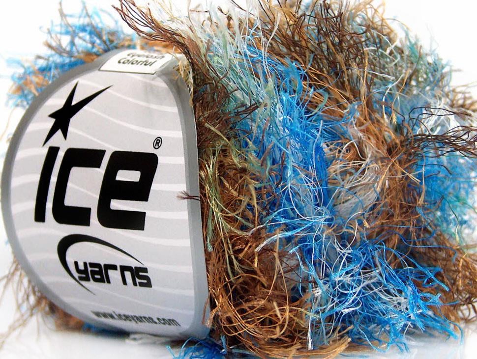 8x50gr. LONG EYELASH COLORFUL Kahverengi, Yeşil, Mavi, Altın  Yumoş, Sakallı, Kışlık, Çok Kalın