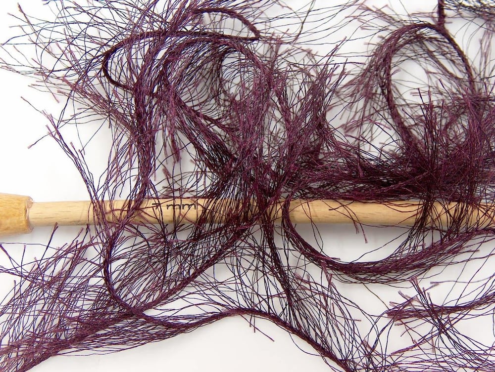 8x50gr. LONG EYELASH Maron  Yumoş, Sakallı, Kışlık, Çok Kalın