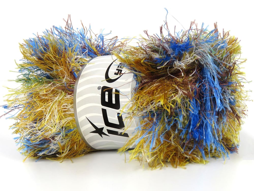 4x100gr. LONG EYELASH RAINBOW Kahverengi, Mavi, Beyaz, Sarı  Yumoş, Sakallı, Kışlık, Çok Kalın, Batik Desenli