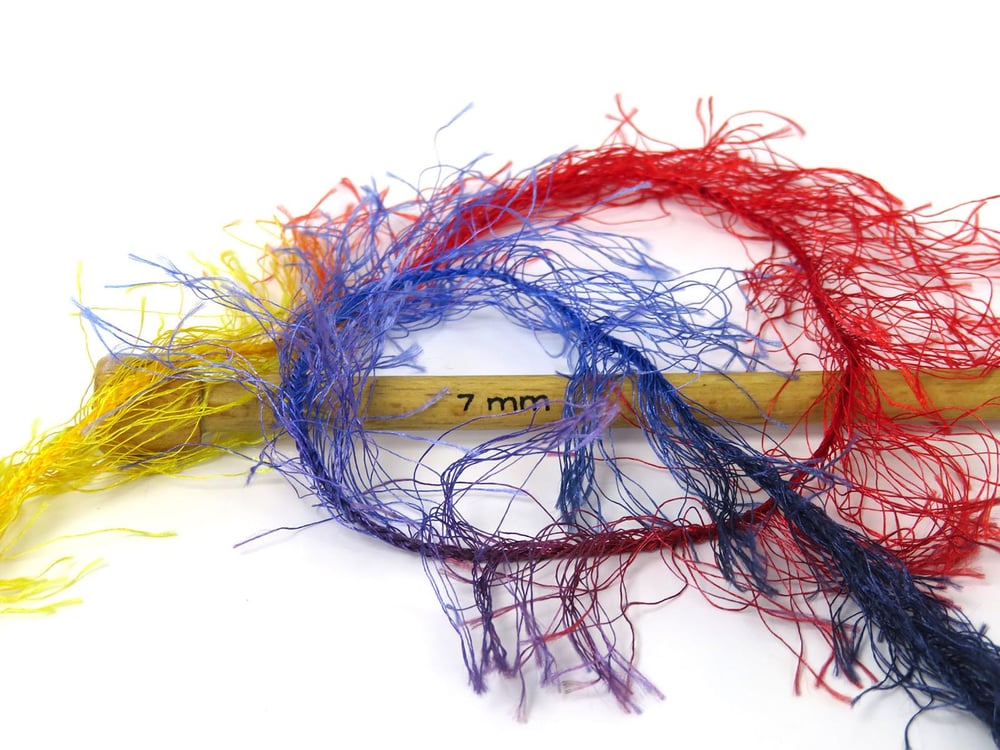 4x100gr. LONG EYELASH RAINBOW Gökkuşağı  Yumoş, Sakallı, Kışlık, Çok Kalın, Batik Desenli