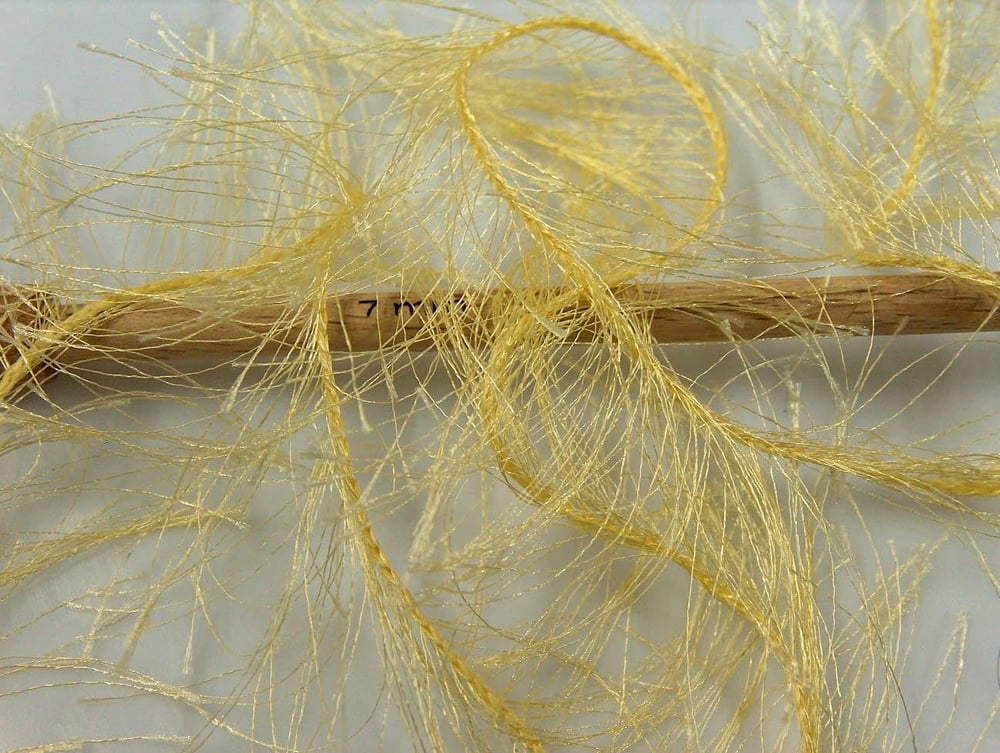 8x50gr. LONG EYELASH Sarı  Yumoş, Sakallı, Kışlık, Çok Kalın