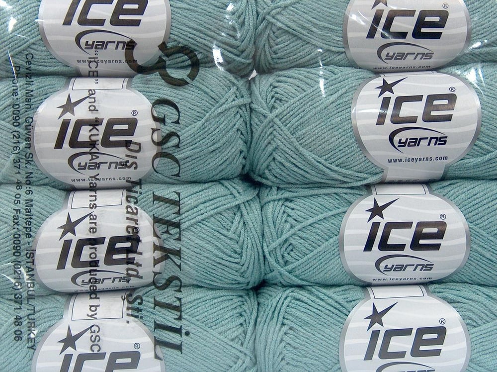 8x50gr. LORENA BAMBOO Cam Göbeği Akrilik, Bambu Yazlık İplikler, Bambu