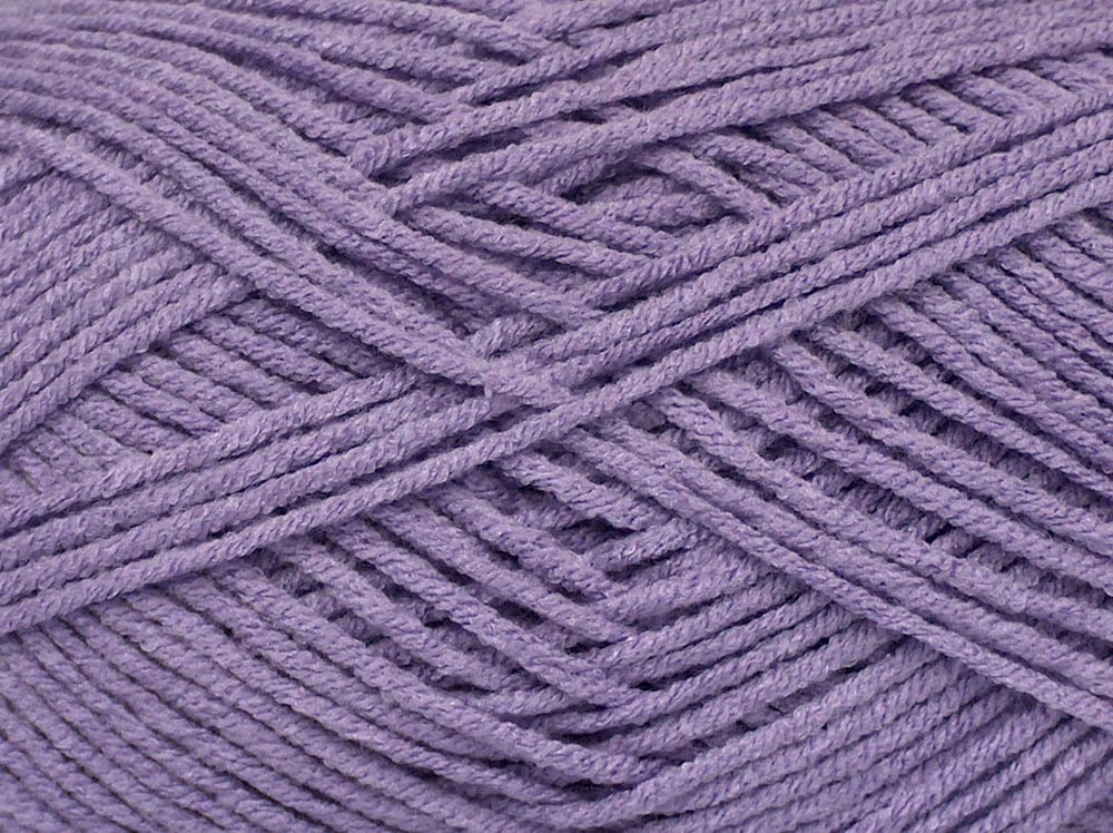 8x50gr. LORENA BAMBOO Leylak Akrilik, Bambu Yazlık İplikler, Bambu