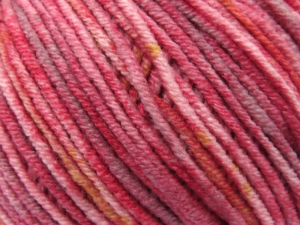 8x50gr. LORENA SPLASH Altın, Bordo Tonları Akrilik, Pamuk Yazlık İplikler, Pamuk, Batik Desenli, Akrilik