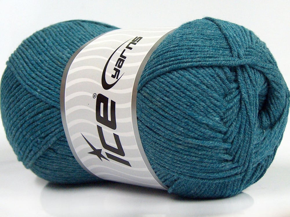 4x100gr. LORENA Turkuaz Pamuk, Akrilik Yazlık İplikler, Pamuk