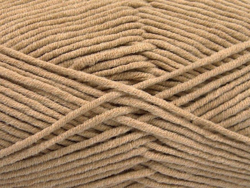 4x100gr. LORENA WORSTED Bej Akrilik, Pamuk Yazlık İplikler, Pamuk, Worsted