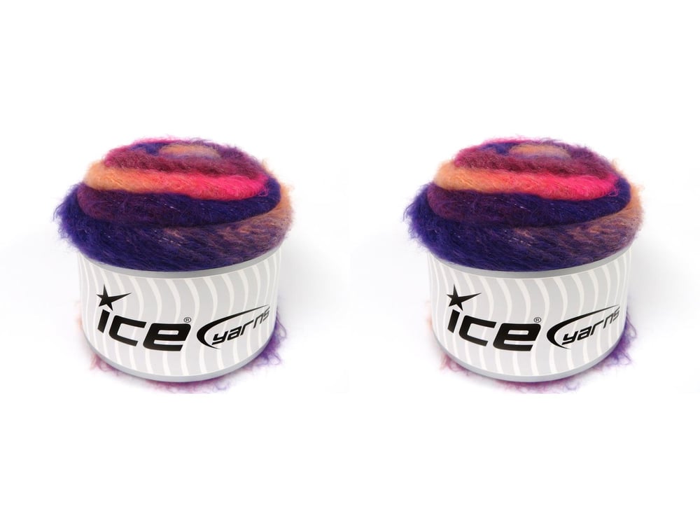 2x150gr. CAKES FANCY MOHAIR Pembe, Mor, Bordo, Açık Somon Tiftik, Akrilik Kışlık, Yün, Tiftik, Batik Desenli, Worsted