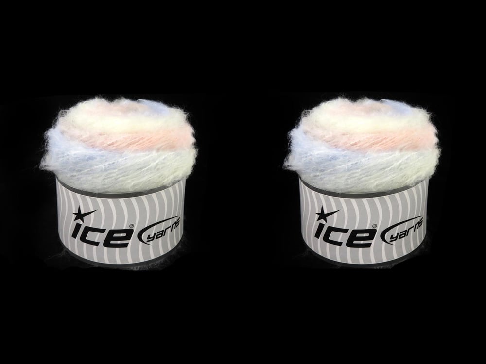 2x150gr. CAKES FANCY MOHAIR Açık Gri, Açık Mavi, Açık Pembe, Ekru Tiftik, Akrilik Kışlık, Yün, Tiftik, Batik Desenli, Worsted