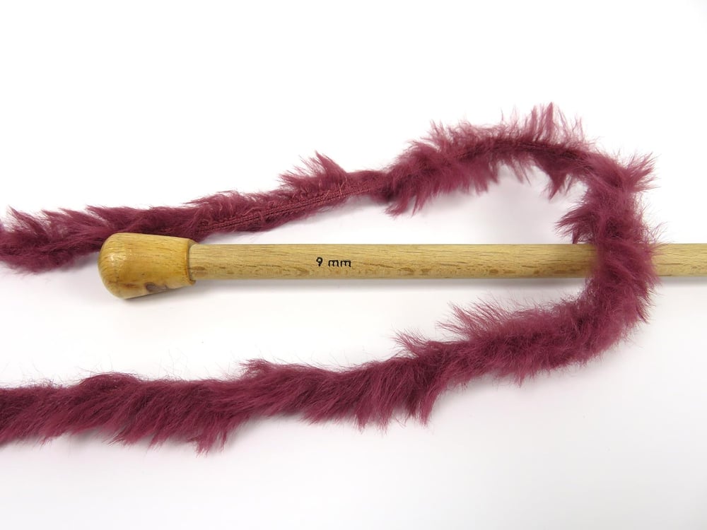 3x100gr. BUNNY FUR Maron  Yumoş, Sakallı, Kışlık, Çok Kalın