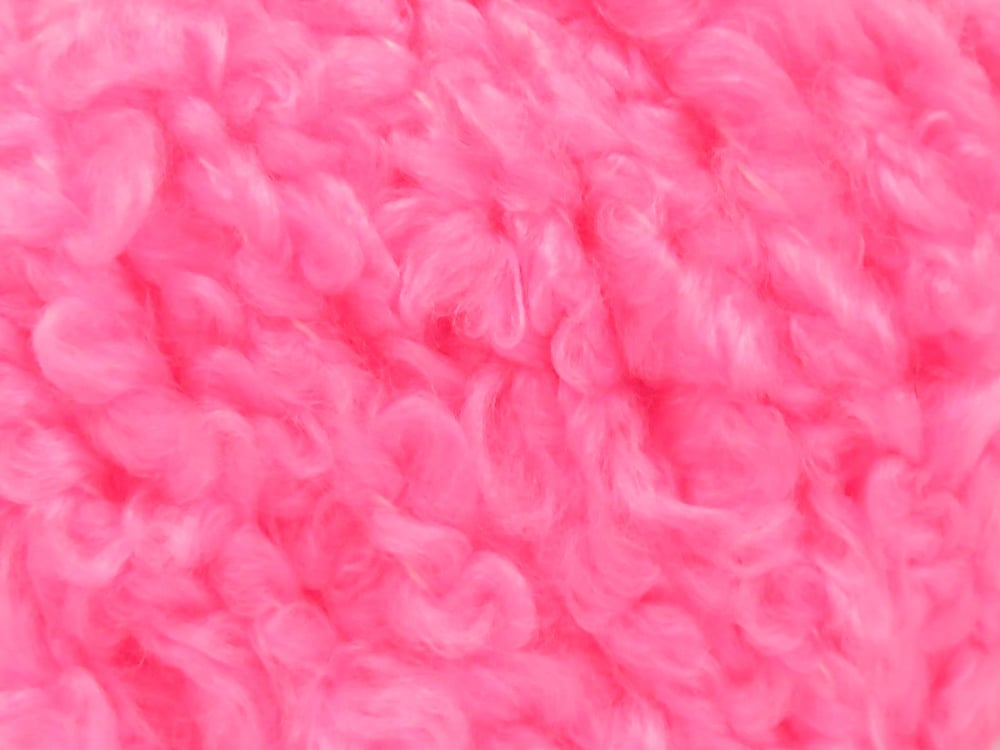 4x100gr. CLOUDY Neon Pembe Premium Akrilik Kışlık, Buklet, Çok Kalın, Akrilik