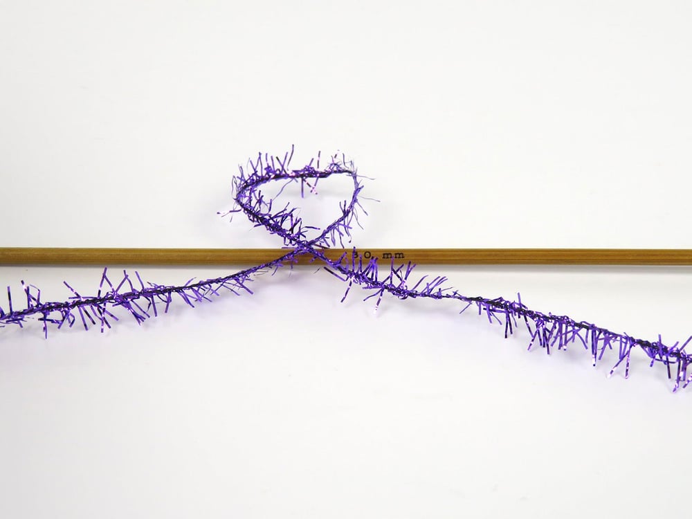 4x100gr. METALLIC GLITZ 100GR Mor Metalik Simli Metalik Simli, Kışlık, Çok İnce, Yazlık İplikler