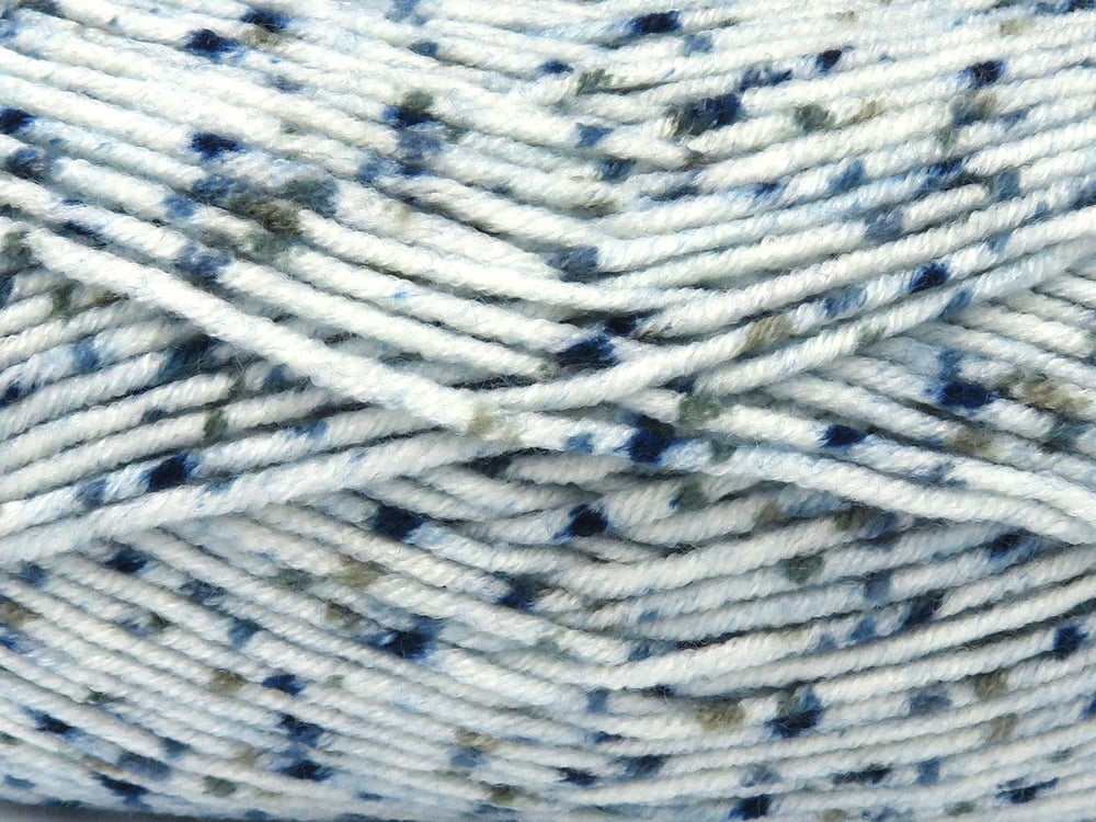 4x100gr. NICE BABY TWEED Yeşil, Deve Tüyü, Mavi Tonları Premium Akrilik Kışlık, Bebe, Noktalı, Düz iplikler, Worsted, 100% Akrilik , Akrilik