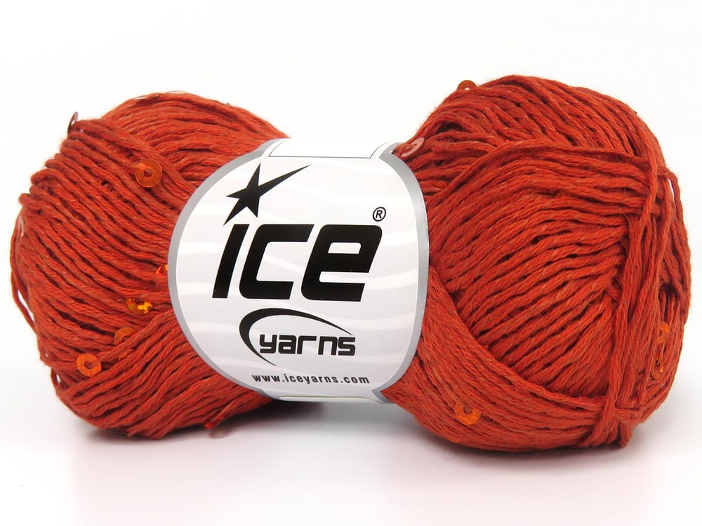 6x50gr. NATURAL COTTON LIGHT PAILLETTE Bakır Pamuk Metalik Simli, Yazlık İplikler, Pamuk, Boncuklu Pullu