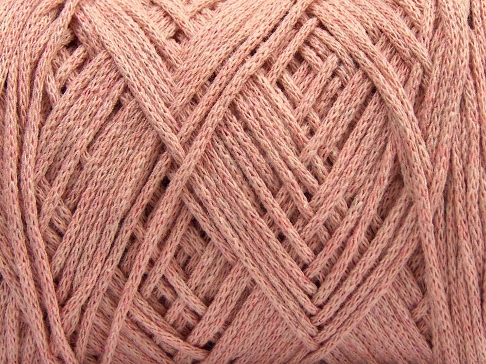 1x250gr. MACRAME COTTON BULKY Pudra Pembe Pamuk Yazlık İplikler, Makrame, Pamuk, Tığ İşi, Düz iplikler