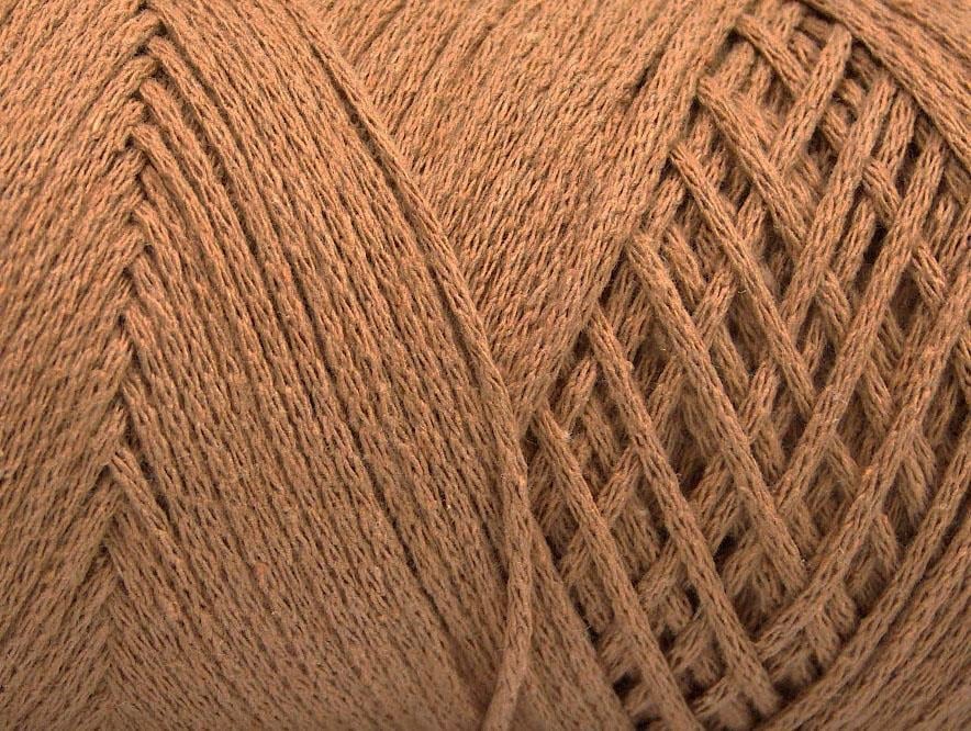 1x250gr. MACRAME COTTON Cafe Latte  Pamuk Yazlık İplikler, Makrame, Pamuk, Tığ İşi, Düz iplikler