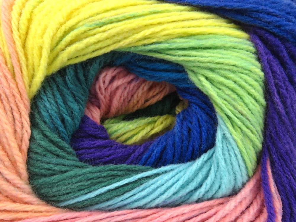 4x100gr. MAGIC LIGHT Yeşil, Mavi, Mor, Turkuaz, Sarı, Somon Akrilik Kışlık, Bebe, Batik Desenli, 100% Akrilik