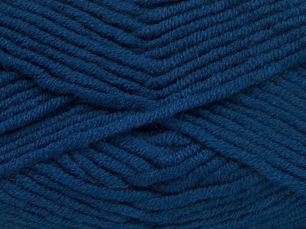 4x100gr. MERINO CHUNKY Koyu Mavi Akrilik, Merino Yün Lüks, Merinos, Kışlık, Yün, Kalın