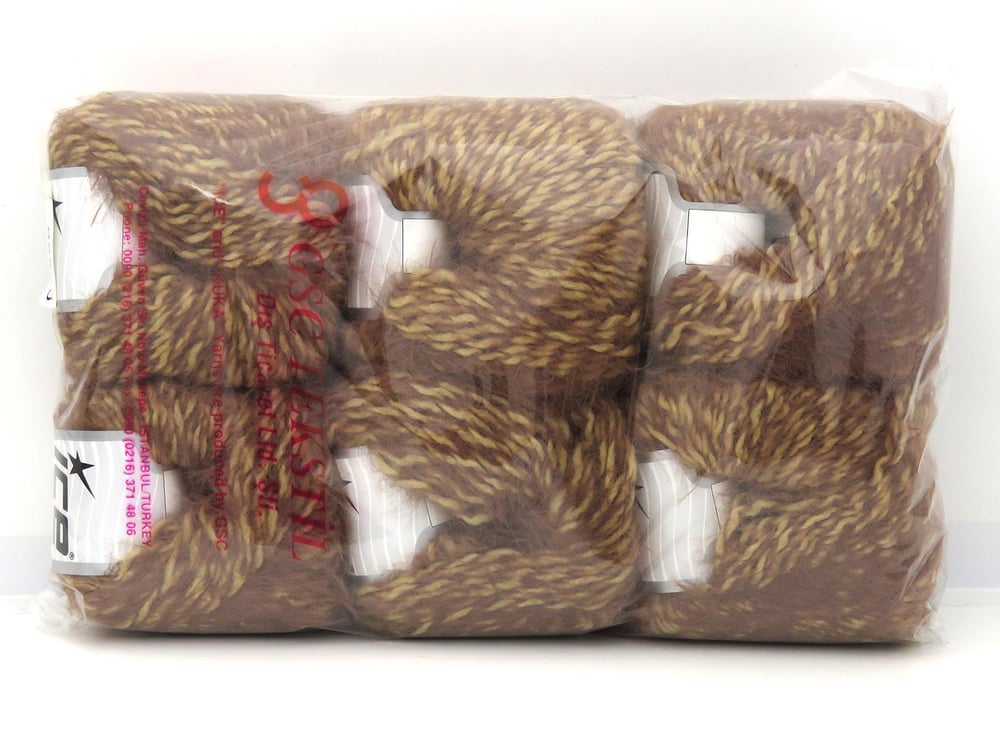 6x50gr. MERINO FUR Deve Tüyü  Lüks, Merinos, Kışlık, Yün