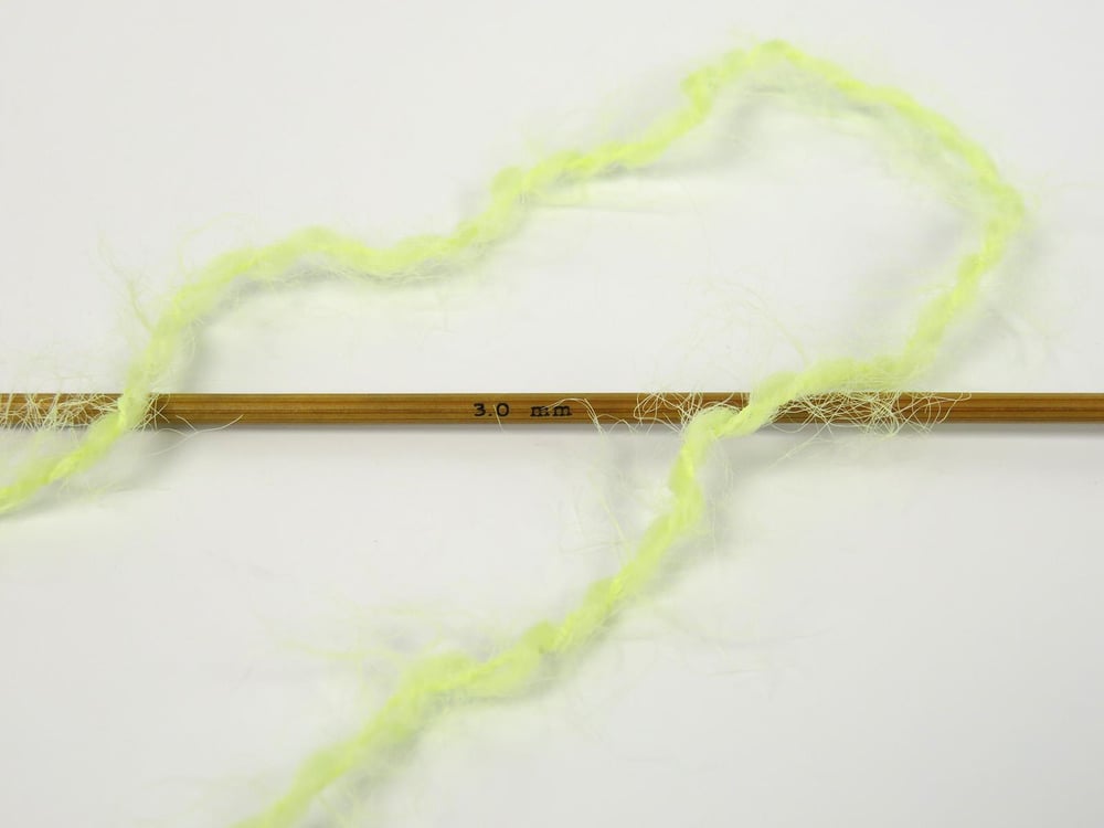 6x50gr. MERINO FUR Neon Yeşil  Lüks, Merinos, Kışlık, Yün