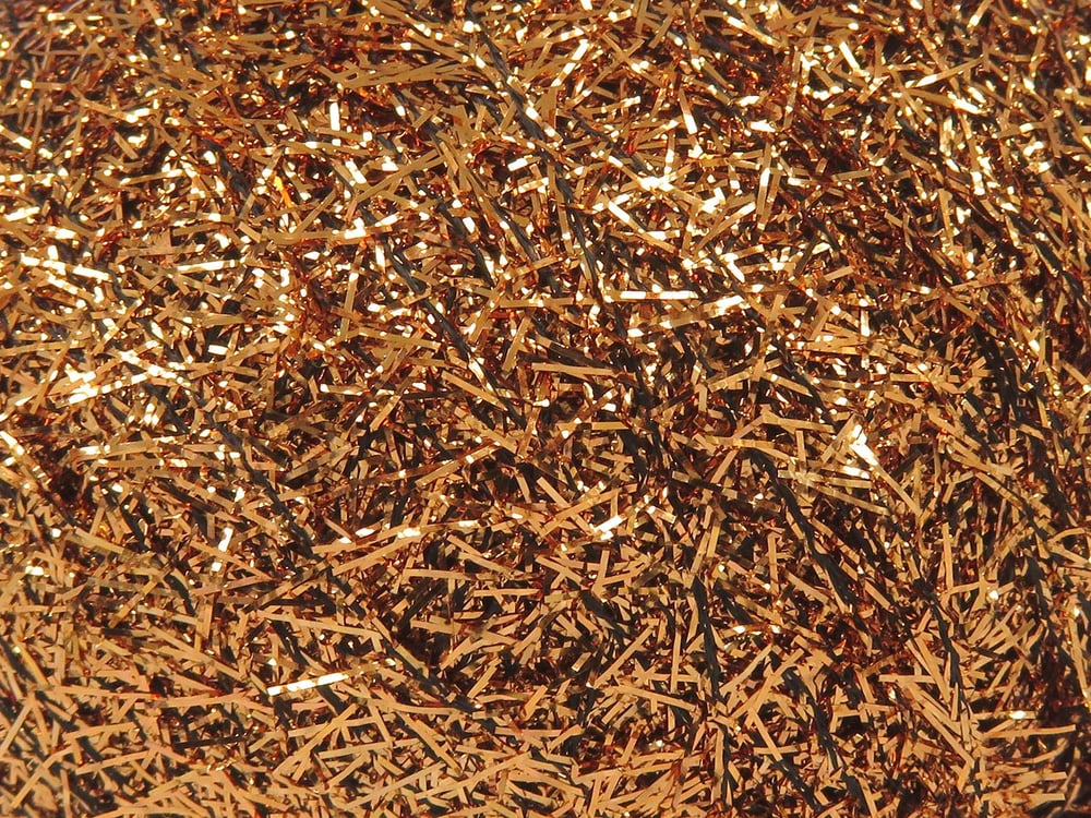 8x50gr. METALLIC GLITZ Koyu Altın Metalik Simli Metalik Simli, Kışlık, Çok İnce, Yazlık İplikler