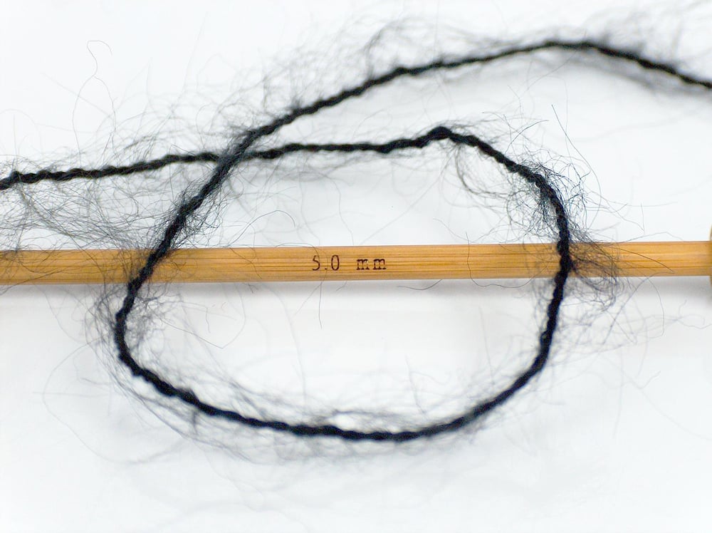 4x100gr. MOHAIR CLASSIC Siyah Yün, Tiftik, Akrilik Kışlık, Tiftik, Kalın