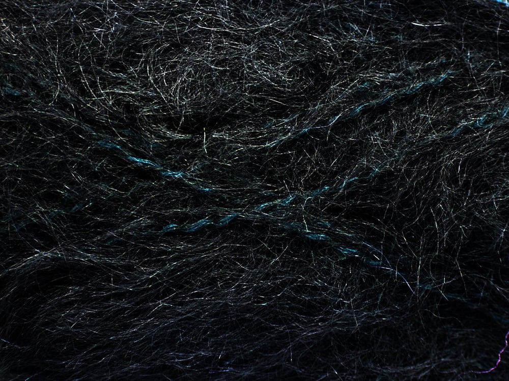 4x100gr. MOHAIR CLASSIC Siyah Yün, Tiftik, Akrilik Kışlık, Tiftik, Kalın