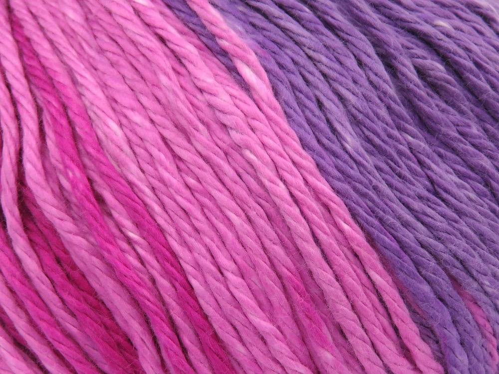 4x100gr. MONA LISA Leylak, Pembe tonları Pamuk Bebe, Yazlık İplikler, Pamuk, %100 Pamuk