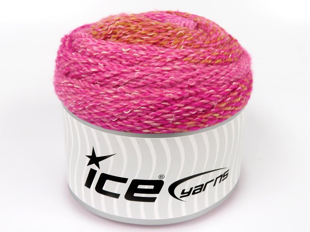 2x200gr. MOSAIC COTTON Altın, Pembe tonları Pamuk, Akrilik Yazlık İplikler, Pamuk, Düz iplikler, Batik Desenli, Worsted, Akrilik