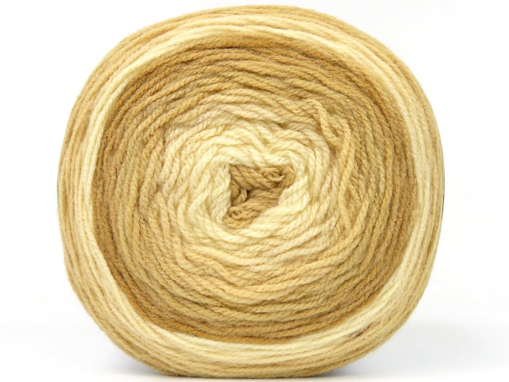 2x150gr. MUFFINS Kahverengi Tonları Akrilik Kışlık, Düz iplikler, Batik Desenli, 100% Akrilik , Akrilik