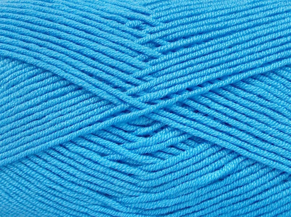 4x100gr. MY BABY Açık Mavi  Kışlık, Düz iplikler, Worsted, 100% Akrilik , Anti-Pilling