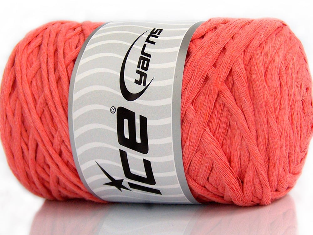 2x200gr. NATURAL COTTON CHUNKY Somon Pamuk Yazlık İplikler, Pamuk, %100 Pamuk, Kalın