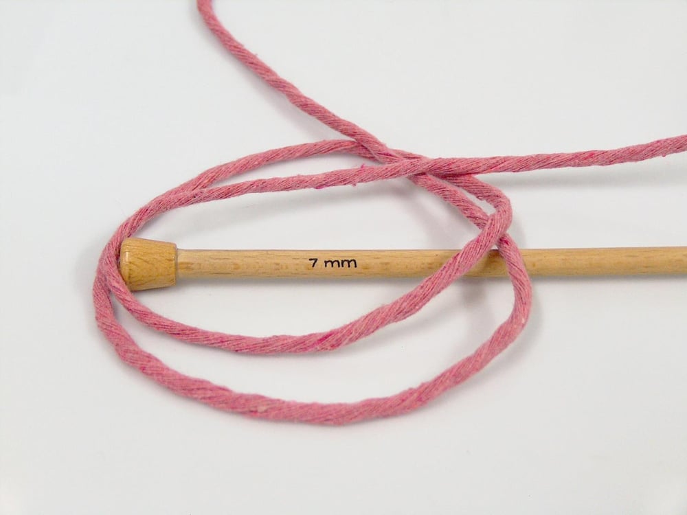 1x250gr. NATURAL COTTON JUMBO Gül Kurusu Pamuk Yazlık İplikler, Pamuk, Çok Kalın, %100 Pamuk