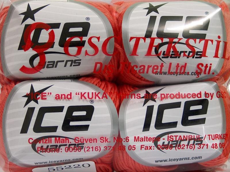 4x50gr. ORGANIC BABY COTTON Somon Organik Pamuk Bebe, Yazlık İplikler, Organik Pamuk, Pamuk, %100 Pamuk, Anti-Bakteriyel