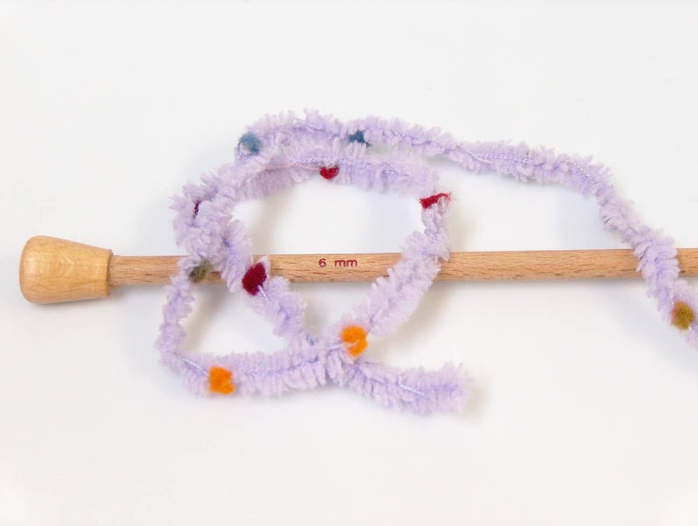 4x100gr. PUFFY POMPOM Leylak Mikro Fiber Yumoş Bük. Sakallı Bük., Kışlık, Bebe, Kalın