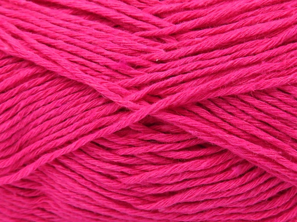 6x50gr. PUNCH Fuşya Pamuk Yazlık İplikler, Pamuk