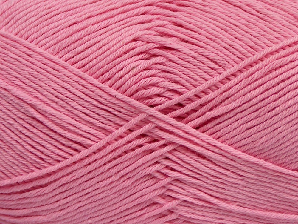 8x50gr. PURE COTTON FINE Açık Pembe Pamuk Bebe, Yazlık İplikler, Pamuk, %100 Pamuk
