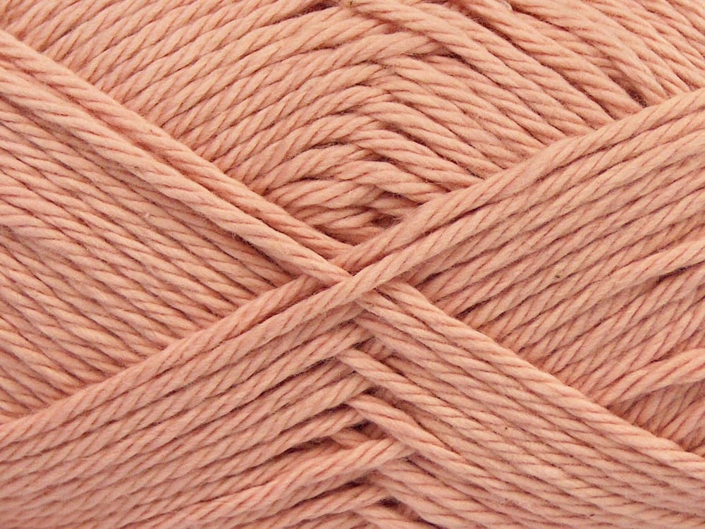 8x50gr. PURE COTTON Açık Pembe Pamuk Bebe, Yazlık İplikler, Pamuk, Düz iplikler, %100 Pamuk, Worsted